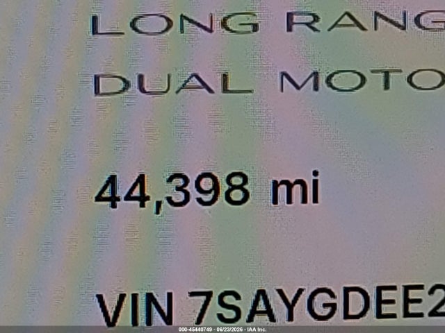 7SAYGDEE2PA205387 Tesla Model Y Awd/long Range Dual Motor All-wheel Drive