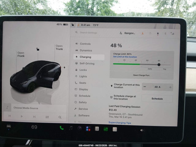 7SAYGDEE2PA205387 Tesla Model Y Awd/long Range Dual Motor All-wheel Drive
