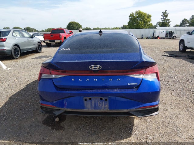 2023 Hyundai Elantra Limited მანქანა იყიდება აუქციონზე, vin: KMHLP4AG6PU582440, აუქციონის ნომერი: 45440762