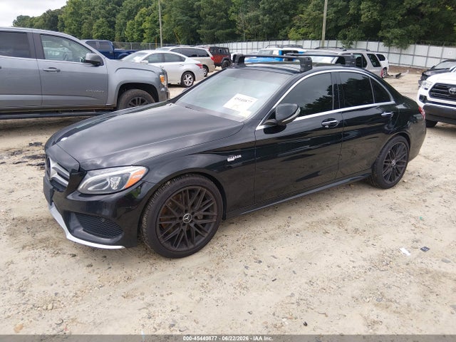 45440877 :رقم المزاد ، 55SWF6GB2FU030838 vin ، 2015 Mercedes-benz C 400 4matic مزاد بيع