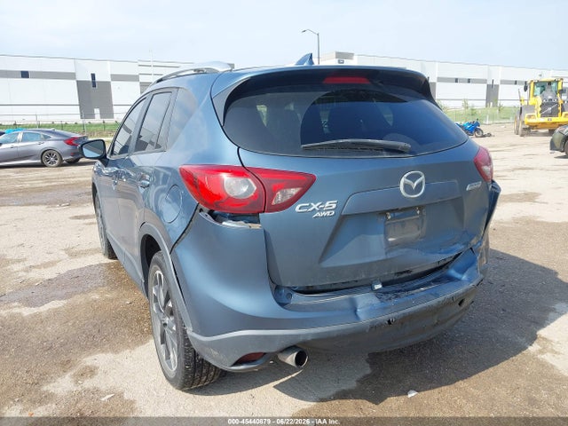 2016 Mazda Cx-5 Grand Touring მანქანა იყიდება აუქციონზე, vin: JM3KE4DY1G0646778, აუქციონის ნომერი: 45440879