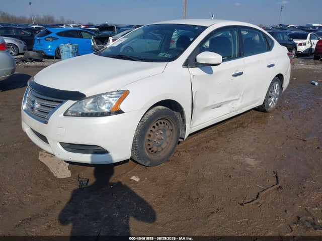 2014 Nissan Sentra Fe+ S/fe+ Sv/s/sl/sr/sv მანქანა იყიდება აუქციონზე, vin: 3N1AB7AP2EL664283, აუქციონის ნომერი: 45441079