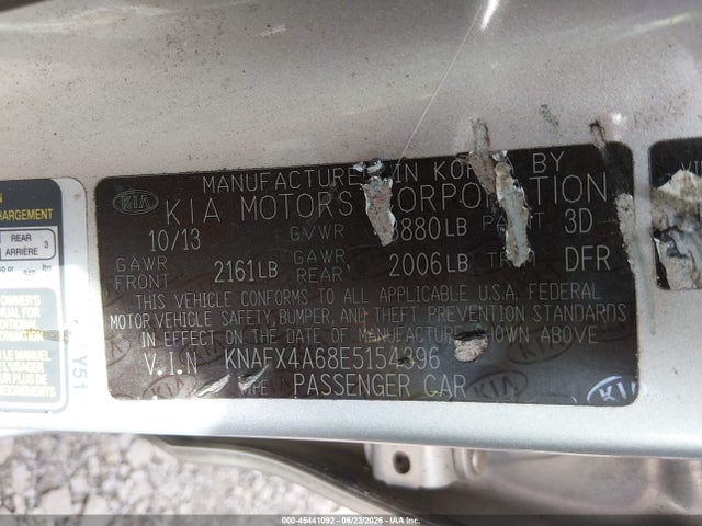 KIA FORTE LX 2014 KNAFX4A68E5154396 Image 9