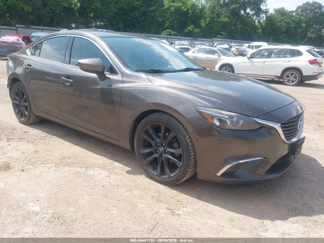 2016 Mazda Mazda6 I Grand Touring მანქანა იყიდება აუქციონზე, vin: JM1GJ1W51G1477836, აუქციონის ნომერი: 45441125
