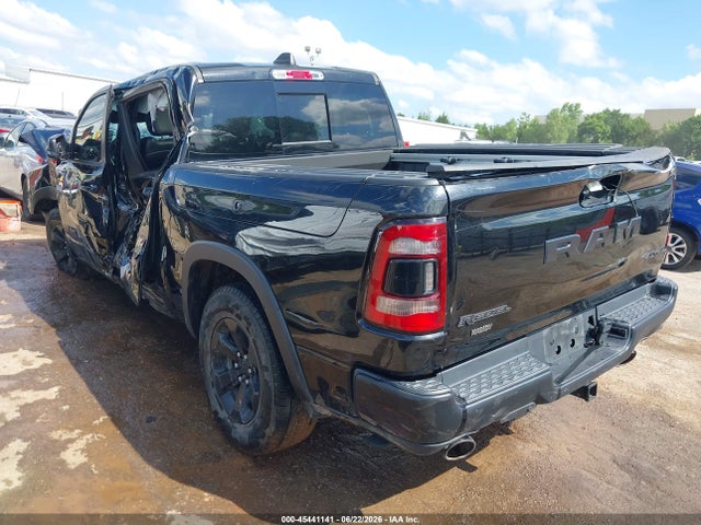 45441141 :رقم المزاد ، 1C6SRFLT1MN553652 vin ، 2021 Ram 1500 Rebel  4x4 5'7 Box مزاد بيع