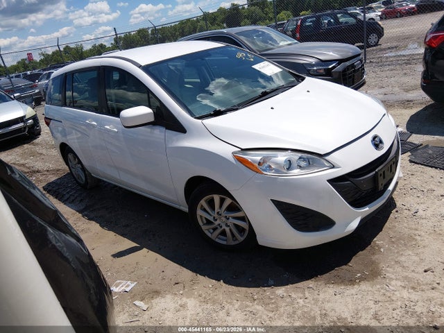 2012 Mazda Mazda5 Sport მანქანა იყიდება აუქციონზე, vin: JM1CW2BL2C0115931, აუქციონის ნომერი: 45441165