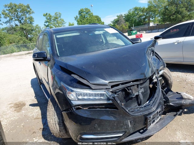 Aukcja sprzedaży 2016 Acura Mdx Advance   Entertainment Packages/advance Package, vin: 5FRYD4H93GB008749, numer aukcji: 45441268