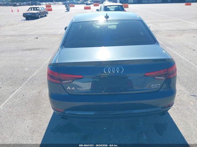 2017 Audi A4 Premium მანქანა იყიდება აუქციონზე, vin: WAUANAF45HN010413, აუქციონის ნომერი: 45441321