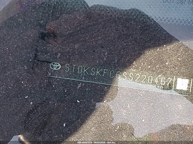 Продажа на аукционе авто 2025 Toyota Sienna Le, vin: 5TDKSKFC6SS220467, номер лота: 45441375