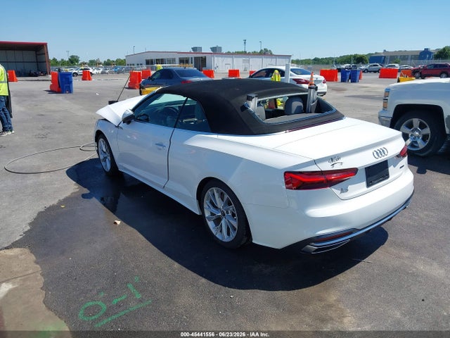 45441556 :رقم المزاد ، WAU2AGF55NN004392 vin ، 2022 Audi A5 Cabriolet Premium 45 Tfsi Quattro S Tronic مزاد بيع