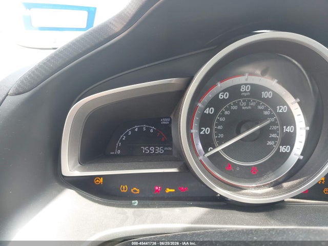 2016 Mazda Mazda3 I Touring მანქანა იყიდება აუქციონზე, vin: 3MZBM1M73GM257555, აუქციონის ნომერი: 45441736