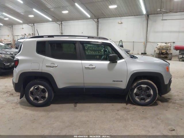 2018 Jeep Renegade Sport 4x4 მანქანა იყიდება აუქციონზე, vin: ZACCJBAB8JPH67970, აუქციონის ნომერი: 45441830