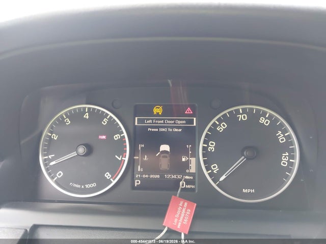2016 Land Rover Lr4 მანქანა იყიდება აუქციონზე, vin: SALAG2V6XGA827199, აუქციონის ნომერი: 45441873