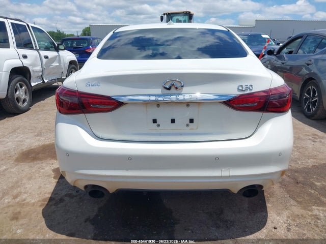 Продажа на аукционе авто 2018 Infiniti Q50 3.0t Luxe, vin: JN1EV7AP3JM366527, номер лота: 45441930
