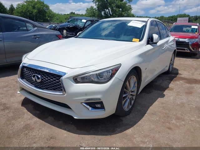 Продажа на аукционе авто 2018 Infiniti Q50 3.0t Luxe, vin: JN1EV7AP3JM366527, номер лота: 45441930