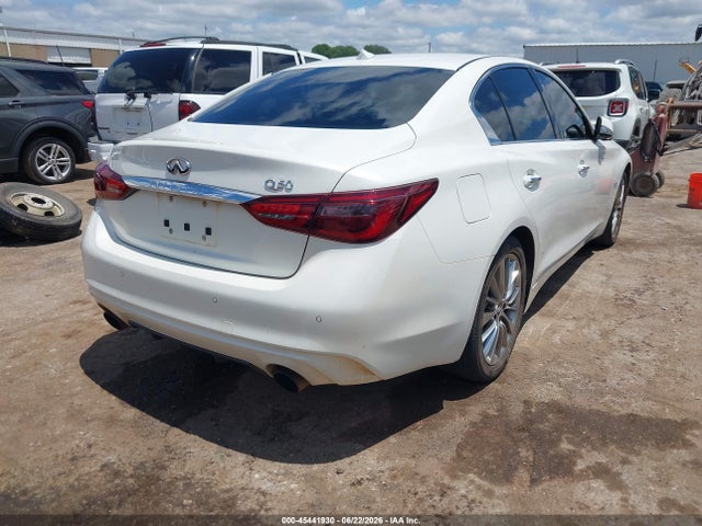 Продажа на аукционе авто 2018 Infiniti Q50 3.0t Luxe, vin: JN1EV7AP3JM366527, номер лота: 45441930