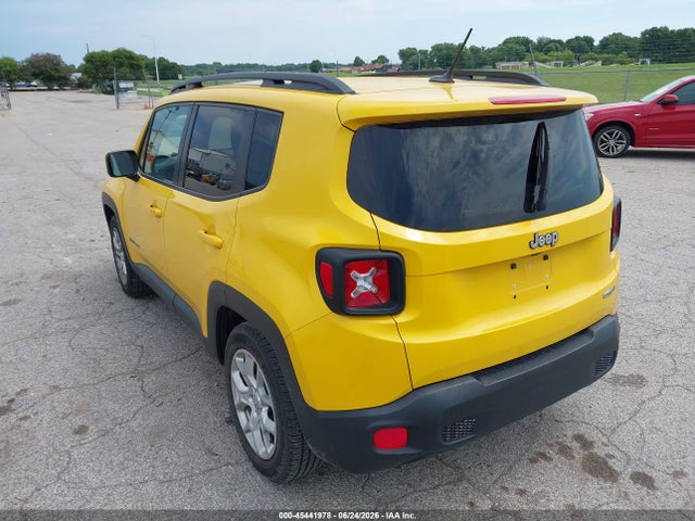 Продаж на аукціоні авто 2017 Jeep Renegade Latitude, vin: ZACCJABB3HPE46485, номер лоту: 45441978