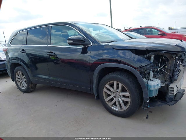Aukcja sprzedaży 2014 Toyota Highlander Le, vin: 5TDZKRFH4ES025572, numer aukcji: 45442059