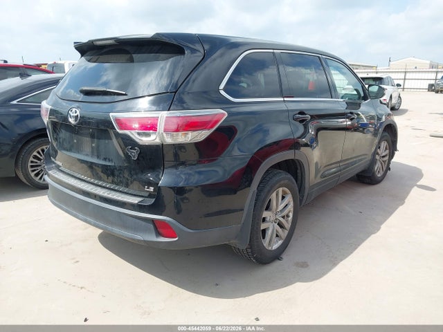 Aukcja sprzedaży 2014 Toyota Highlander Le, vin: 5TDZKRFH4ES025572, numer aukcji: 45442059