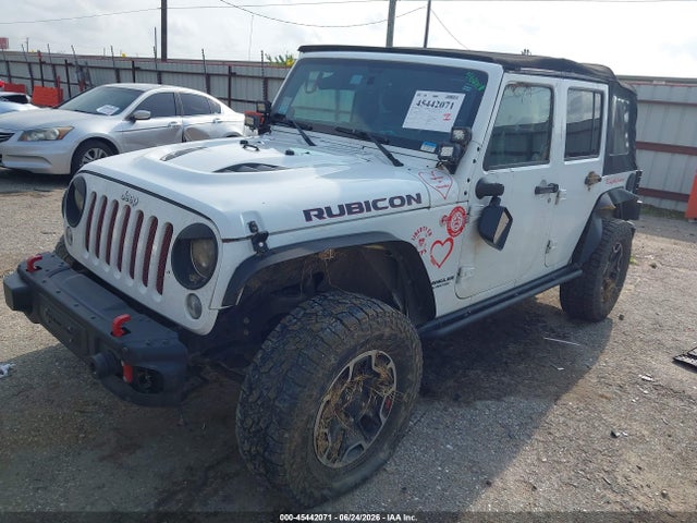 2016 Jeep Wrangler Unlimited Rubicon Hard Rock მანქანა იყიდება აუქციონზე, vin: 1C4BJWFGXGL216332, აუქციონის ნომერი: 45442071