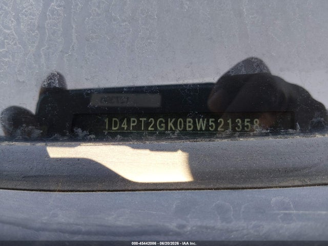 Продажа на аукционе авто 2011 Dodge Nitro Se, vin: 1D4PT2GK0BW521358, номер лота: 45442086