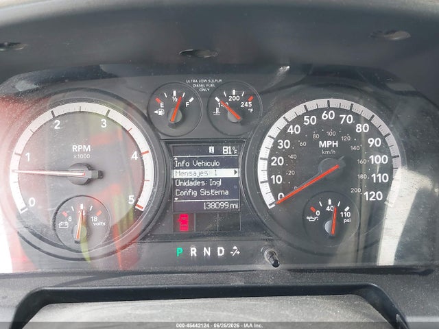 2012 Ram 3500 St მანქანა იყიდება აუქციონზე, vin: 3C63DPGL8CG320054, აუქციონის ნომერი: 45442124