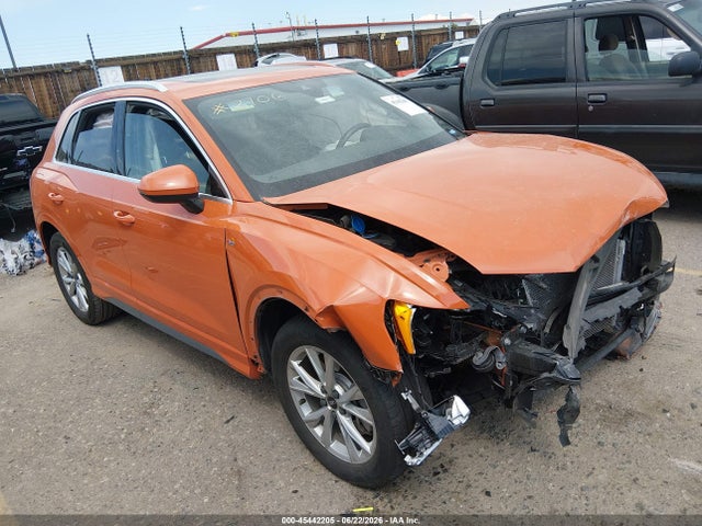 Продажа на аукционе авто 2022 Audi Q3 Premium 45 Tfsi S Line Quattro Tiptronic, vin: WA1DECF36N1149871, номер лота: 45442205