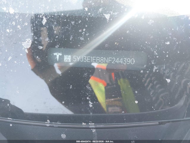 Auction sale of the 2022 Tesla Model 3 Long Range Dual Motor All-wheel Drive, vin: 5YJ3E1EB8NF244390, lot number: 45442474