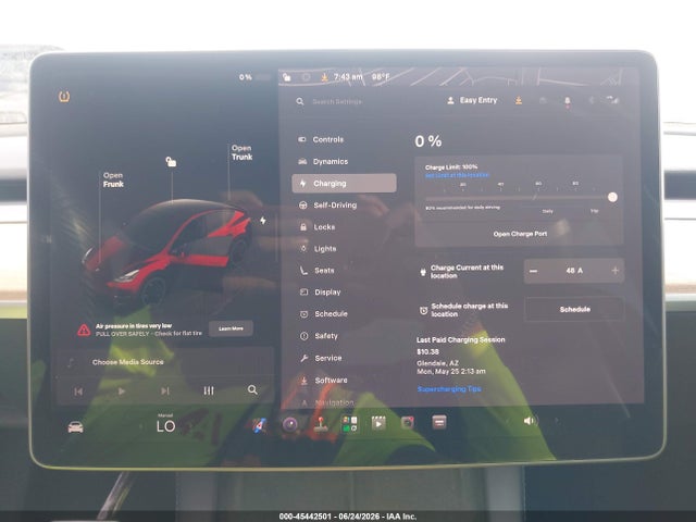 Продажа на аукционе авто 2022 Tesla Model Y Performance Dual Motor All-wheel Drive, vin: 7SAYGDEF4NF513993, номер лота: 45442501