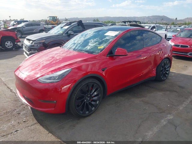 Продажа на аукционе авто 2022 Tesla Model Y Performance Dual Motor All-wheel Drive, vin: 7SAYGDEF4NF513993, номер лота: 45442501