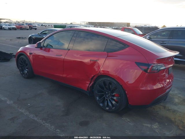 Продажа на аукционе авто 2022 Tesla Model Y Performance Dual Motor All-wheel Drive, vin: 7SAYGDEF4NF513993, номер лота: 45442501