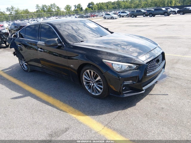 Auction sale of the 2018 Infiniti Q50 3.0t Luxe, vin: JN1EV7AP1JM365845, lot number: 45442510