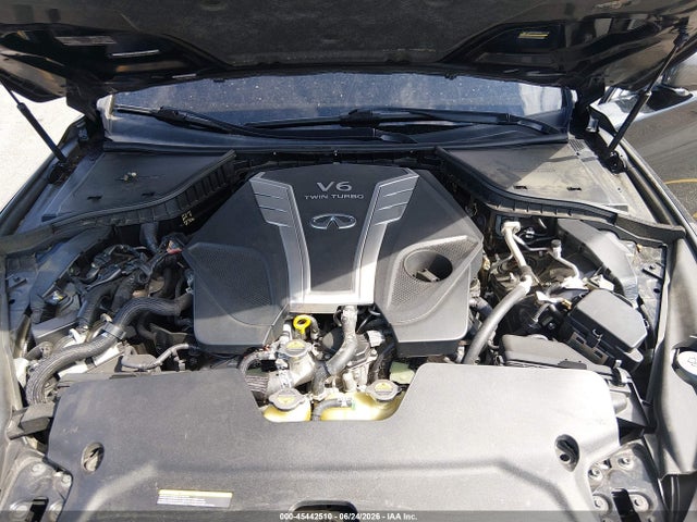 Продажа на аукционе авто 2018 Infiniti Q50 3.0t Luxe, vin: JN1EV7AP1JM365845, номер лота: 45442510