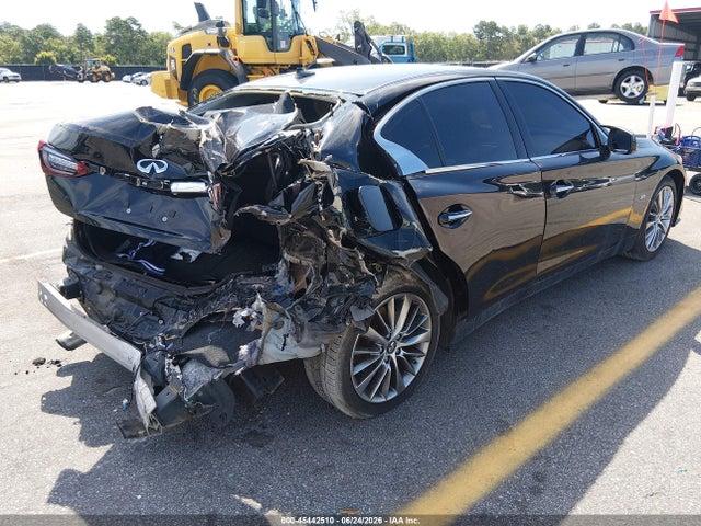 Продажа на аукционе авто 2018 Infiniti Q50 3.0t Luxe, vin: JN1EV7AP1JM365845, номер лота: 45442510