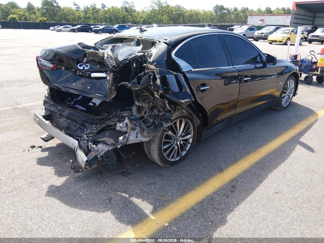 Продажа на аукционе авто 2018 Infiniti Q50 3.0t Luxe, vin: JN1EV7AP1JM365845, номер лота: 45442510