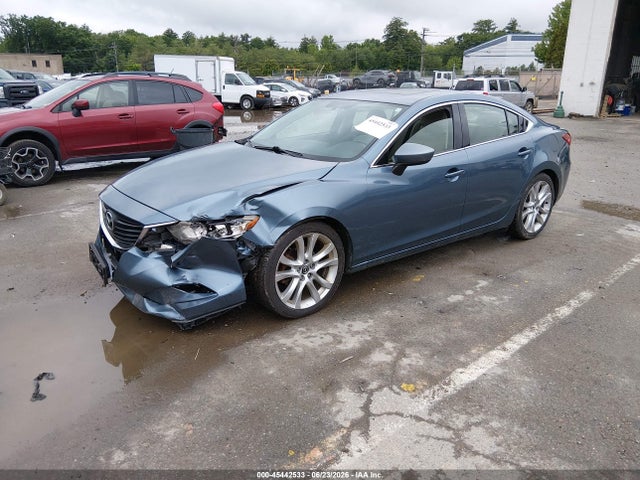 2015 Mazda Mazda6 I Touring მანქანა იყიდება აუქციონზე, vin: JM1GJ1V63F1172654, აუქციონის ნომერი: 45442533
