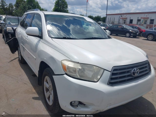 45442705 :رقم المزاد ، 5TDJK3EH5AS037820 vin ، 2010 Toyota Highlander Se V6 مزاد بيع