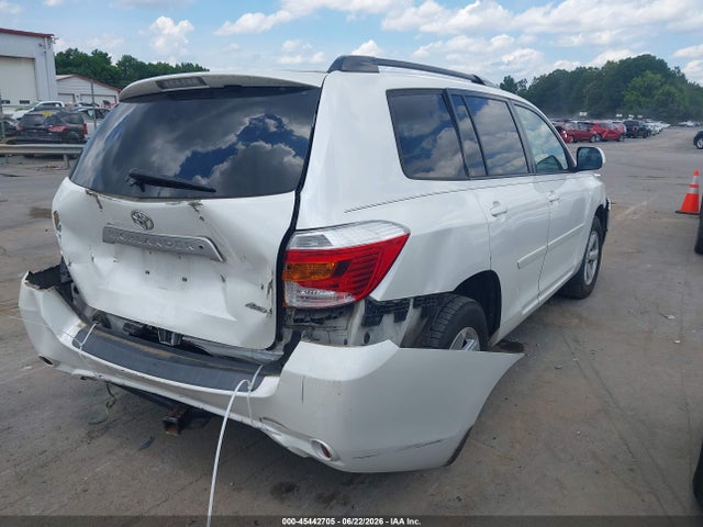 45442705 :رقم المزاد ، 5TDJK3EH5AS037820 vin ، 2010 Toyota Highlander Se V6 مزاد بيع