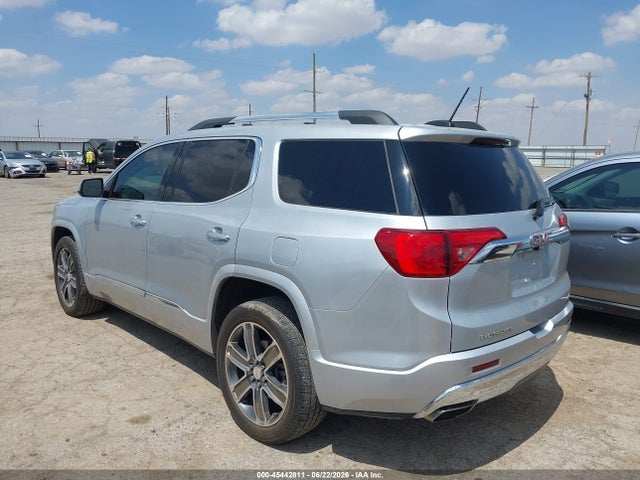 45442811 :رقم المزاد ، 1GKKNXLS3HZ158988 vin ، 2017 Gmc Acadia Denali مزاد بيع