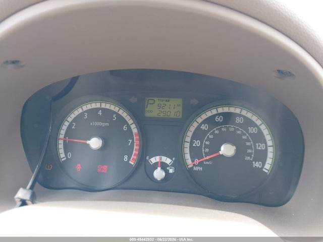 45442932 :رقم المزاد ، KNADE223096500415 vin ، 2009 Kia Rio Lx مزاد بيع