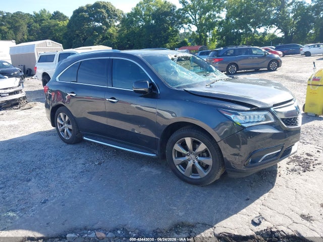 2016 Acura Mdx მანქანა იყიდება აუქციონზე, vin: 5FRYD4H90GB033253, აუქციონის ნომერი: 45443030