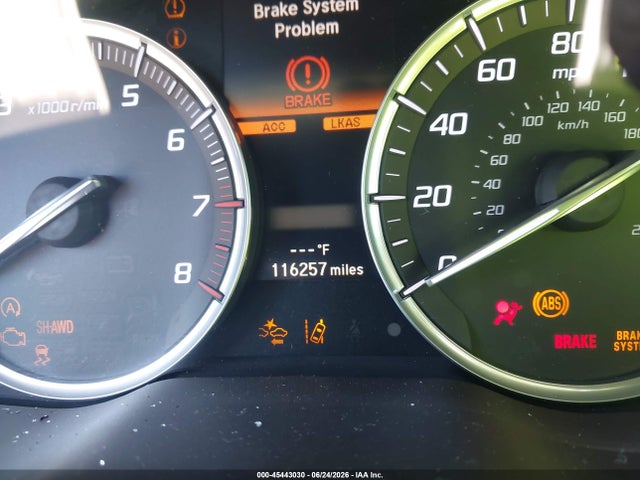 45443030 :رقم المزاد ، 5FRYD4H90GB033253 vin ، 2016 Acura Mdx مزاد بيع