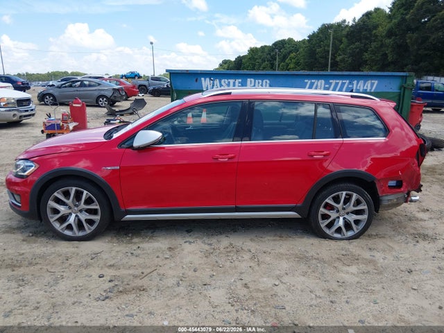 2018 Volkswagen Golf Alltrack Tsi S/tsi Se/tsi Sel მანქანა იყიდება აუქციონზე, vin: 3VWH17AU5JM754551, აუქციონის ნომერი: 45443079