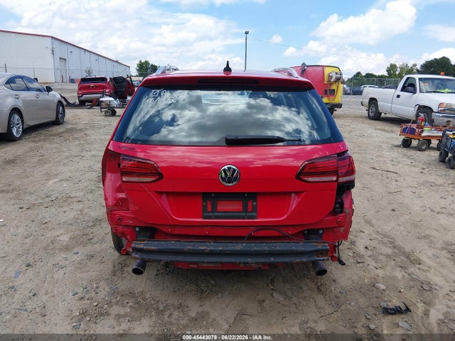 2018 Volkswagen Golf Alltrack Tsi S/tsi Se/tsi Sel მანქანა იყიდება აუქციონზე, vin: 3VWH17AU5JM754551, აუქციონის ნომერი: 45443079