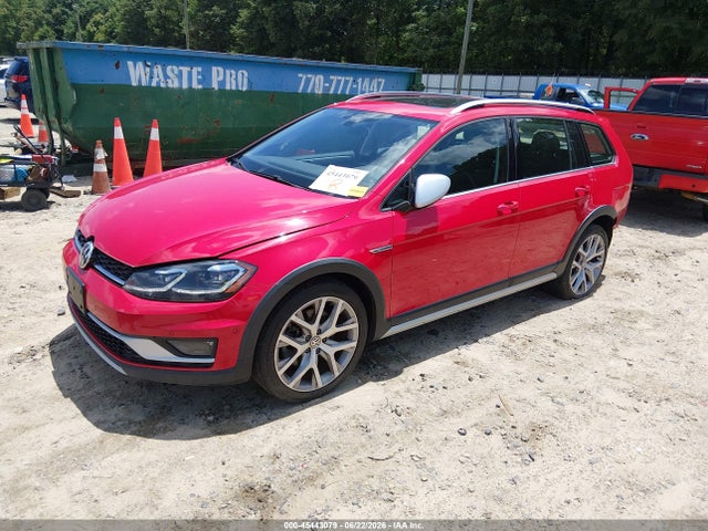 2018 Volkswagen Golf Alltrack Tsi S/tsi Se/tsi Sel მანქანა იყიდება აუქციონზე, vin: 3VWH17AU5JM754551, აუქციონის ნომერი: 45443079
