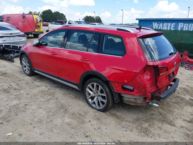 2018 Volkswagen Golf Alltrack Tsi S/tsi Se/tsi Sel მანქანა იყიდება აუქციონზე, vin: 3VWH17AU5JM754551, აუქციონის ნომერი: 45443079