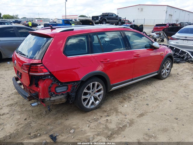 2018 Volkswagen Golf Alltrack Tsi S/tsi Se/tsi Sel მანქანა იყიდება აუქციონზე, vin: 3VWH17AU5JM754551, აუქციონის ნომერი: 45443079