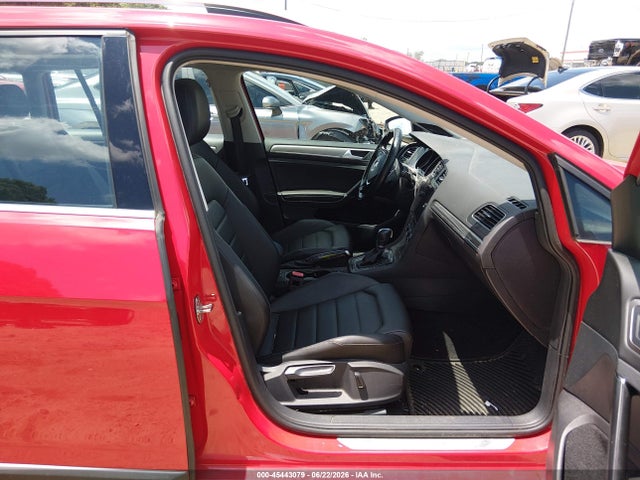 2018 Volkswagen Golf Alltrack Tsi S/tsi Se/tsi Sel მანქანა იყიდება აუქციონზე, vin: 3VWH17AU5JM754551, აუქციონის ნომერი: 45443079