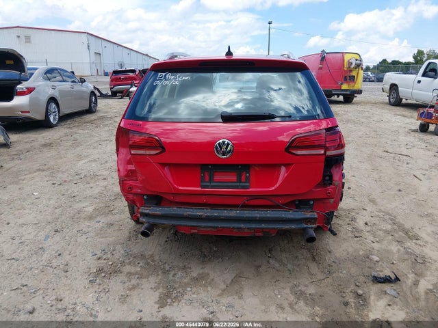 2018 Volkswagen Golf Alltrack Tsi S/tsi Se/tsi Sel მანქანა იყიდება აუქციონზე, vin: 3VWH17AU5JM754551, აუქციონის ნომერი: 45443079