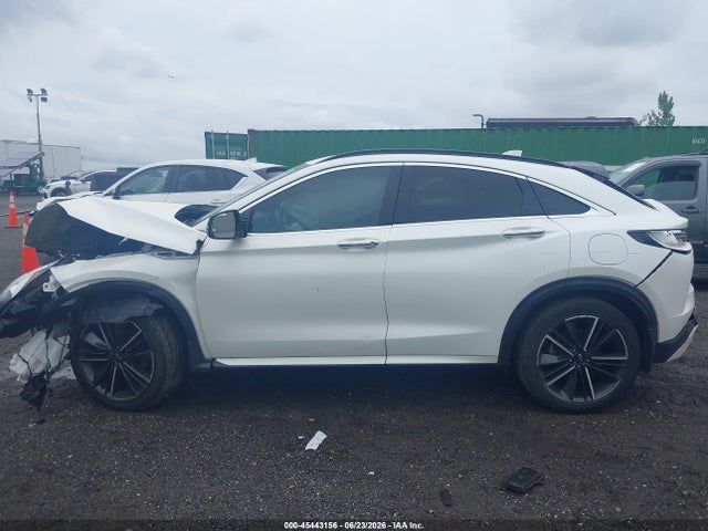 45443156 :رقم المزاد ، 3PCAJ5J31NF101676 vin ، 2022 Infiniti Qx55 Luxe Awd مزاد بيع